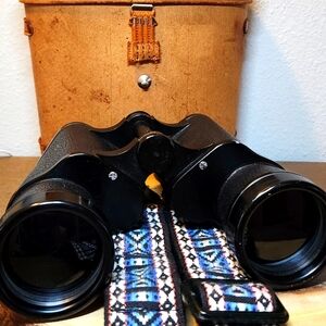 Vintage Binocular with original case (read description)